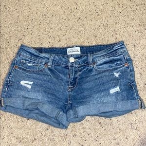 Jean Shortie Shorts